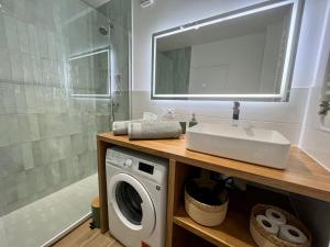 Koupelna v ubytování Appartement cosy à Nancy - Parking privé