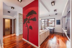 Posteľ alebo postele v izbe v ubytovaní Beach Point Apartment - Neptun Park