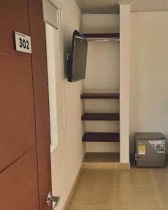 TV a/nebo společenská místnost v ubytování Hotel ZT