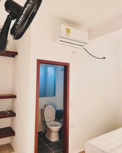 Koupelna v ubytování Hotel ZT