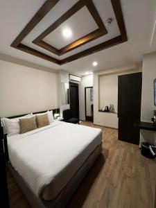 Letto o letti in una camera di Hotel Sabrina, Kathmandu