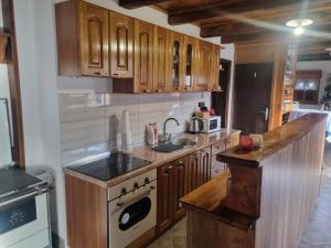 Кухня или кухненски бокс в Kuća za odmor Katica