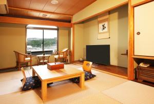Posezení v ubytování Kaigaku Onsen Resort Shirahama