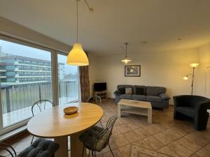 O zonă de relaxare la Ferienwohnung Seeadler