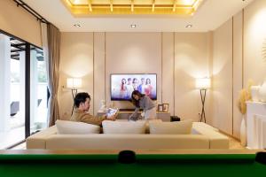 Afbeelding uit fotogalerij van Nue Hatyai Pool Villa 145 in Ban Thung Ri