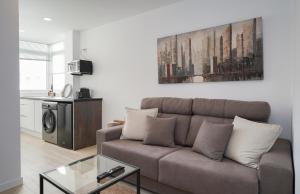 Χώρος καθιστικού στο Nomad Malaga - Chic Apartament Center