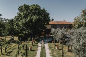 Zahrada ubytování Podere Biagio