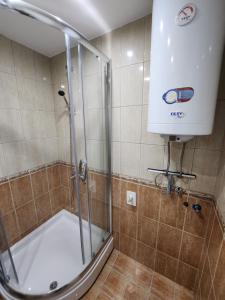 Koupelna v ubytování Apartman Anja