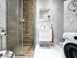 Ванная комната в Apartmani Krnić