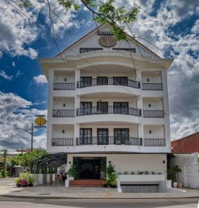 Bygningen som hotellet ligger i