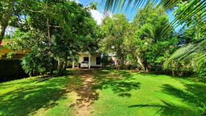 Taman di luar Haven Villa
