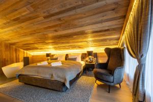 Posteľ alebo postele v izbe v ubytovaní Hotel Meta Resort & Vine SPA