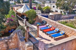 Balkón nebo terasa v ubytování DAR ETTO Riad & Spa