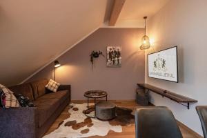 Posezení v ubytování Landhaus Jenul