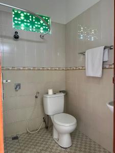Sudiana House tesisinde bir banyo