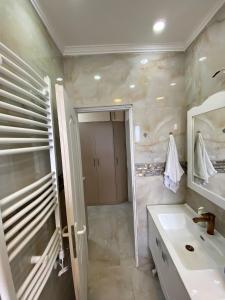 Koupelna v ubytování Apartment Wellness
