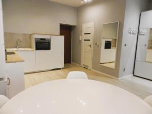 Kuchyňa alebo kuchynka v ubytovaní Apartament Donnka