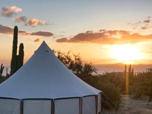 Fotografie z fotogalerie ubytování BCS BuenaOnda sea view bell tent v destinaci El Sargento