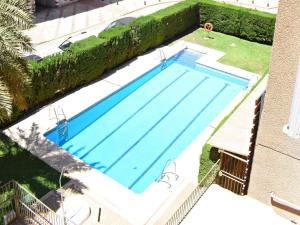 Bazén v ubytování Amplio y luminoso apartamento cerca del centro y la playa con piscina y parking privado nebo v jeho okolí