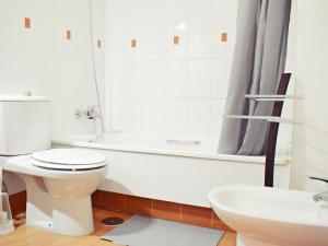 Kúpeľňa v ubytovaní Fabuloso apartamento junto al Soho con parking privado