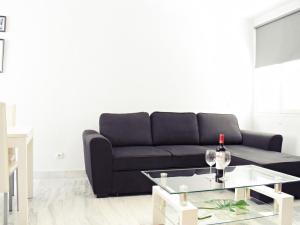 Posedenie v ubytovaní Fabuloso apartamento junto al Soho con parking privado
