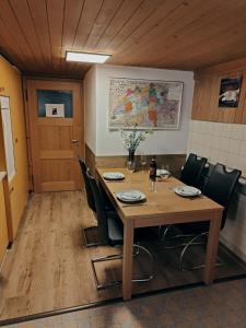 Posezení v ubytování Ferien im Paradies