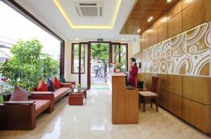 
El vestíbulo o zona de recepción de Hoi An Travel Lodge Hotel
