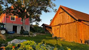 Zahrada ubytování Ferienhaus Thonjoergl