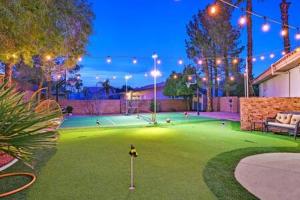 Lux 5BR Vegas Home w Pool, Spa, Games, Near Strip
