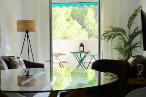 Posedenie v ubytovaní Large appartement with great views