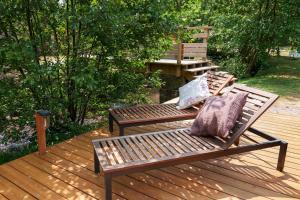 Zahrada ubytování Les Jardins du Nideck