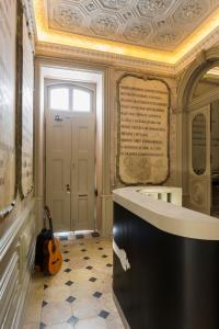 Koupelna v ubytování Serenata Hotel & Hostel Coimbra