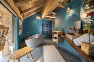Posezení v ubytování Alpine Residence Villa Adler