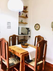 TV a/nebo společenská místnost v ubytování Proa 11 Villa Gesell