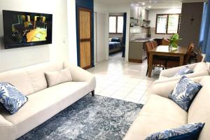 Posezení v ubytování Vanuatu Beachfront Apartments