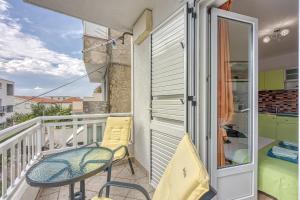 Balkón alebo terasa v ubytovaní Studio Apartmani Ivanda
