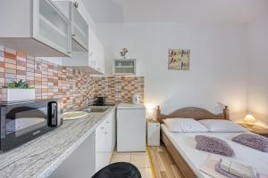 Kuchyňa alebo kuchynka v ubytovaní Studio Apartmani Ivanda