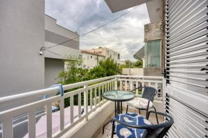 Balkón alebo terasa v ubytovaní Studio Apartmani Ivanda