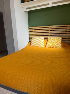 Postel nebo postele na pokoji v ubytování DEPA todo en1 super ubicado