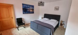 Postel nebo postele na pokoji v ubytování Landhaus Nikki