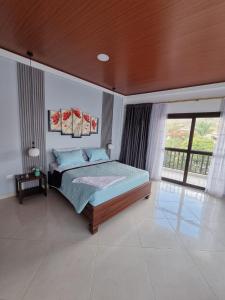 Voodi või voodid majutusasutuse Hotel la casona de Wiky toas