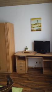 TV a/nebo společenská místnost v ubytování Hotel Domhof + 30 fotografií