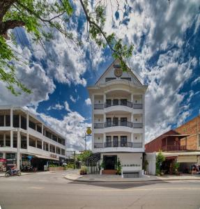 Bygningen som hotellet ligger i