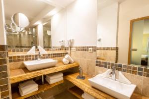 Vannituba majutusasutuses Monte Vita Tirol - Apartments