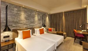 Posezení v ubytování Lemon Tree Premier City Center Pune