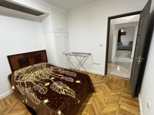 Llit o llits en una habitació de Big apartment new furnished in Cairo downtown beside Nile river