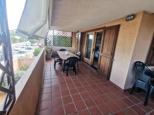 A balcony or terrace at Comodo appartamento Casa Razzoli