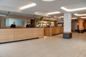 Vstupní hala nebo recepce v ubytování Aqua Hotel + 37 fotografií