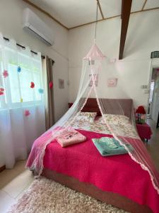 Postel nebo postele na pokoji v ubytování Chambre D'hote PLACE DES AMOUREUX