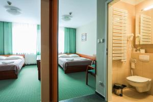 Kúpeľňa v ubytovaní Hotel Krakowiak